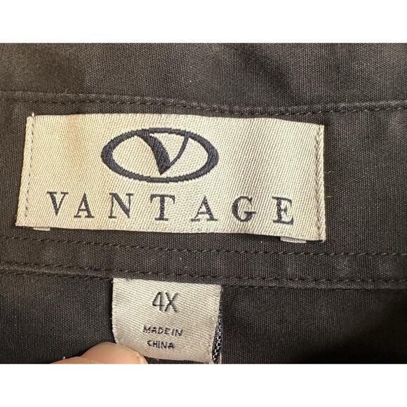 Vantage Long Sleeve Button Up Shirt Arkansas Razorbacks Size 4XL - Picture 4 of 9